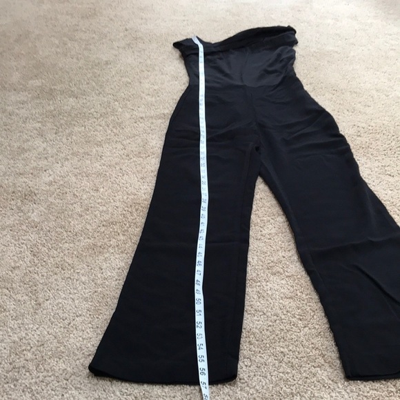 NWT! REISS size 4 black perla off shoulder jumpsuit - Picture 9 of 15